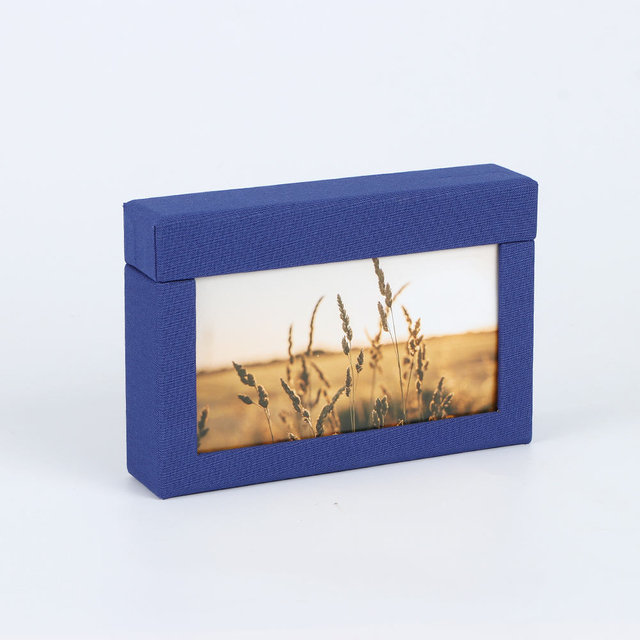 Faça uma moldura de caixa de coleta de fotos com papel de papel de papel 4x6 4x6 com papel de papel de papel de papel de pano de pano de casamento