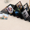Álbum de fotos feito com capa de papel durável Factory Hot Sale Logo Atacado Folding Colorido para Aniversário e Casamento 1000pcs