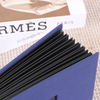 DIY Slip-in Photo Album Janela frontal com tamanhos coloridos de tecido de linho de pano 6x4 e 4x6 para casamentos
