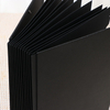 OEM Custom A4 Size Signature Book Organizador PU Capa de papel hard de papel de papelão em expansão Hotel Stationery for Office School