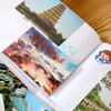Impressão colorida de alta qualidade de capa dura álbum de fotos de capa dura Logo Casamento Baby Graduação Livro fotográfico com encadernação perfeita