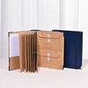 OEM LOGO LOGO PU PU CAPARO KRAFT PAPELO FOLO DOCUMENTO CASO CASE BINDER DE EMERGÊNCIA ENVELOPE DE BACA DE BACA DE EXPERCIMENTO
