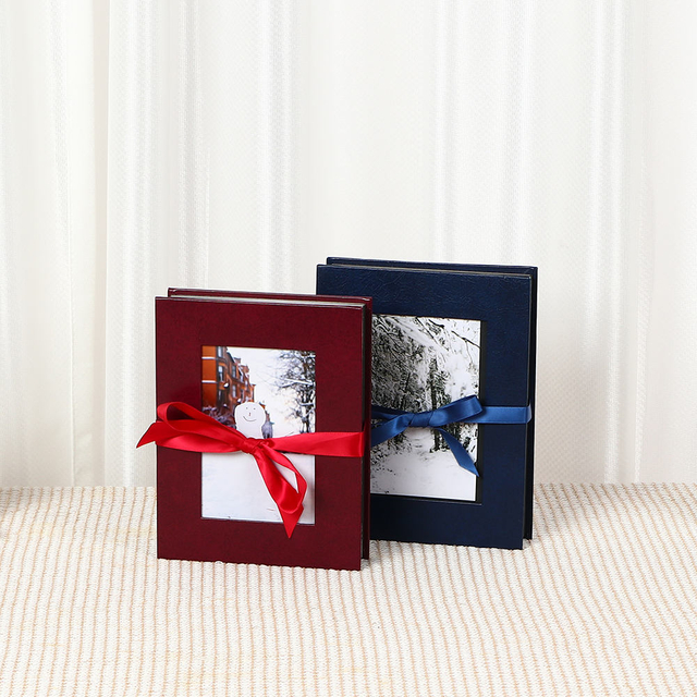 Álbum de foto de explosão de deslizamento por atacado de OEM personalizado 4x6 tamanhos pu capa de capa de capa de formatura aniversário de formatura