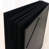 OEM Custom A4 Size Signature Book Organizador PU Capa de papel hard de papel de papelão em expansão Hotel Stationery for Office School