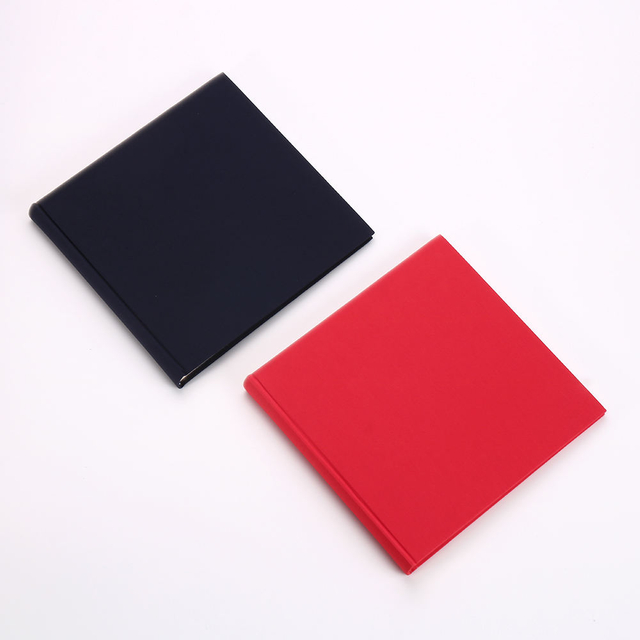 4x6 e 6x4 Tamanho Logo Custom Capa Hardcover Álbum de tecido Material Glassine Paper Diy Perfect encadernador Wedding Baby School Álbum