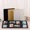 Álbum de fotos de linho de pano personalizado 4x6