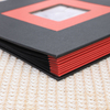 Álbum de fotos de logotipo personalizado colorido Livro de assinatura DIY para atividade de atividade de aniversário de aniversário de casamento
