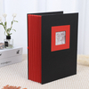 Livro de assinatura Folding logotipo personalizado