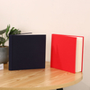 Logotipo personalizado por atacado DIY Perfect Binding Álbum Hardcover 4x6 6x4 Tamanho Lão de linho Casamento Baby School Photos Glassine Papel