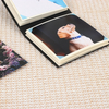 Logotipo personalizado por atacado Polaroid Slip-in Hard Captleboard Capa Foto Álbum Botão Botão Papel Baby Family Dobing Wedding