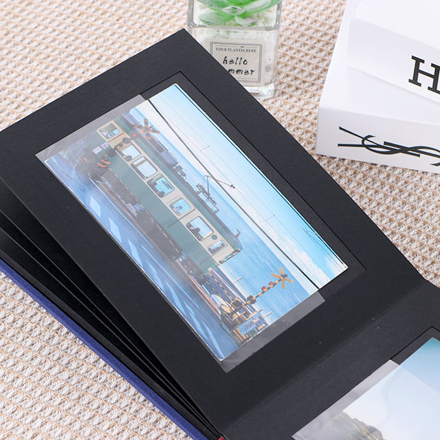 Diy Slip-in Photo Album Logo e pano de pano capa de tecido para casamento Fotos de família Fotos de papel