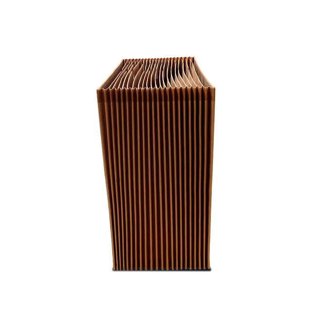 A4 Tamanho Logo Custom 21 Pocket Kraft Paper File File Pasta School Bag Shape Shape Document Organizer para uso do escritório