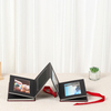 OEM Custom 4x6 Slip-in Explosion Álbum de fotos PU capa de capa da frente do livro de vitrines de graduação para eventos familiares impressão de casamento