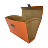 Logotipo personalizado 20 bolsos A4 ADORÇÃO EXPENDIDADE PASTER DE BOX OFFACIONAL Escola Use Paper Document Organizer Storage Storage
