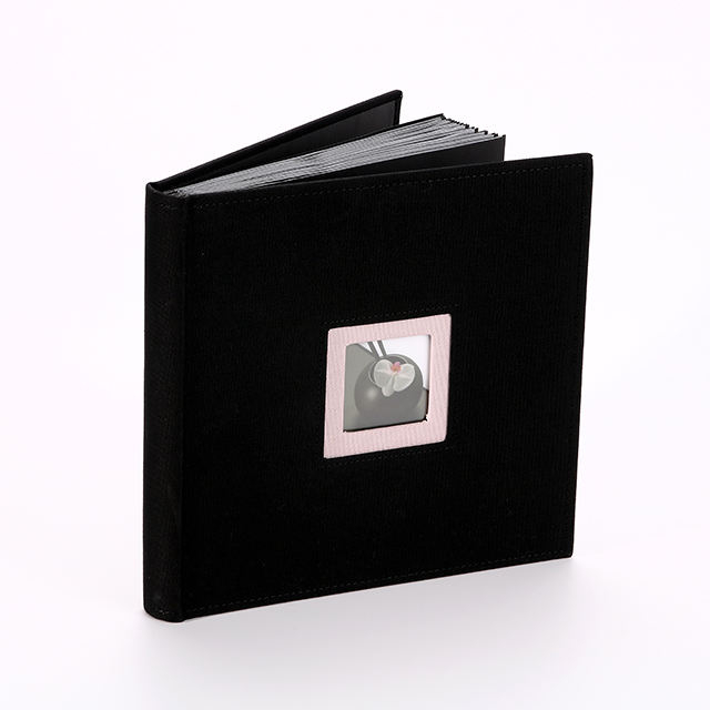 Factory Diy Ploth capa dura papel de formatura Casamento para crianças álbum de fotos Perfect Bound With Glassine Paper