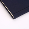 Logotipo personalizado 4x6 e 6x4 Size álbuns de fotos de capa dura de pano material glassine papel diy encadernação perfeita para a escola de bebê de casamento
