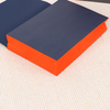 Logotipo personalizado de atacado A4 pasta de arquivos de papel com tampa de pano Bolsa de fechamento da fita da forma de escritório da escola de escritório papelaria