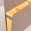 OEM personalizado a4 capa de pano de papel de expansão da pasta de pasta para a escola de escritório pendurado armazenamento de documentos de armazenamento personalizado