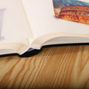 Logotipo personalizado por atacado DIY Perfect Binding Álbum Hardcover 4x6 6x4 Tamanho Lão de linho Casamento Baby School Photos Glassine Papel