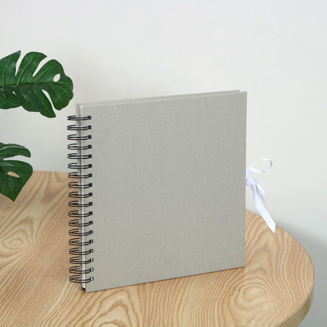 Álbum de fotos de recortes DIY de alta qualidade álbum de pano colorido logotipo imprimor