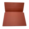 Logotipo personalizado A4 Tamanho 21-Pocket Kraft Paper Accordion File Pasta com organizador de arquivamento de documentos da bolsa de borracha para escolaridade