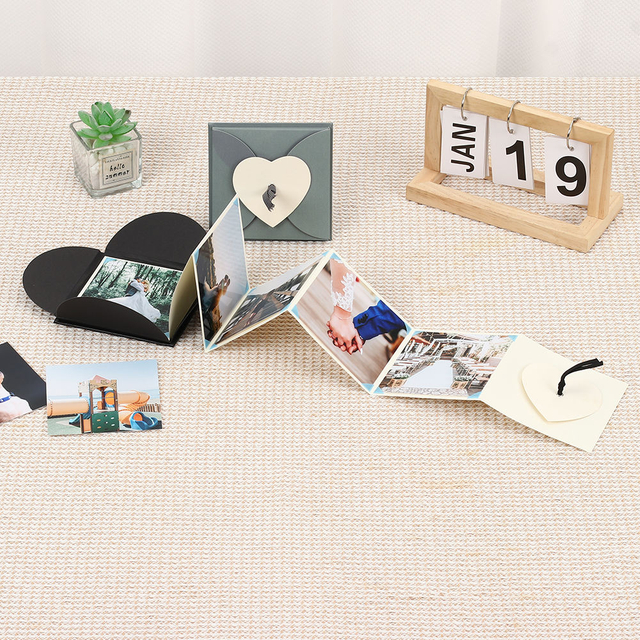 Hot Sale Logo Custom Polaroid Slip-in Paper Dobing Photo Álbum manuado para a formatura Família e eventos de bebê de aniversário