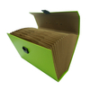 Personalize o logotipo A4 Size Office & School Bag 19 Pockets Accordion File Box Box Paper Document Organizer Handle
