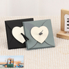 Álbum de fotos dobráveis ​​logotipo personalizado por atacado Polaroid Slip-in papel puxado à mão para formatura aniversário personalizando a impressão 1000pcs