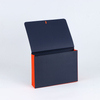 OEM A4 Tamanho Escola Office Stationery Logo Logo Papel File Pasta Tampa Documento de fechamento de fita Documento do organizador Documento