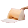 Logotipo personalizado por atacado A4 Organizador de documentos de papelão expandindo a pasta de arquivos eficaz em papel de artigos de papel da fábrica