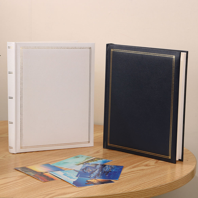 Capa de couro PU Classic LOGO CLÁSTICO ADOLESENTE ADESIDADE TAMANHA DIY FRIEDO POPOSTO DE PENCO DE CASAMENTO Álbum de água de 1000pcs