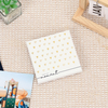 Logotipo personalizado por atacado Polaroid dobring acordeão álbum Caixa de papel colorida para graduação para formatura