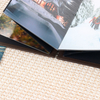 Atacos personalizam o logotipo 4x6 Álbum de fotos dobráveis ​​de papel com janela de formatura de aniversário Family Family Baby Gift