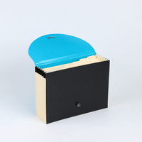 Organizador de documentos de documentos do organizador de documentos Escola Use embalagem personalizada de acordeão expandindo Escritório Atacado 7 Pockets A4 Tamanho