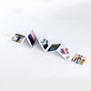 Logotipo personalizado por atacado Kraft Paper Ribbon Birthday Baby Family Memory Postcard Cart
