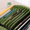 OEM atacado OEM A4 Bolsos A4 13 Bolsos coloridos Pasta em expansão Saco de documentos de documentos Organizer para uso da escola de escritório