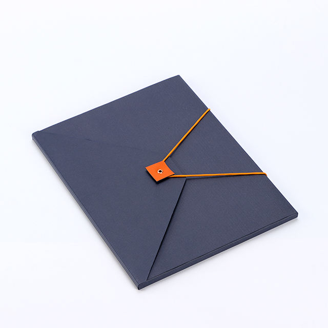 Pastas de arquivos de papelão de tamanho A4 elegantes do OEM por atacado com duplex com fechamento elástico, expandindo a bolsa de documentos em cores contrastantes