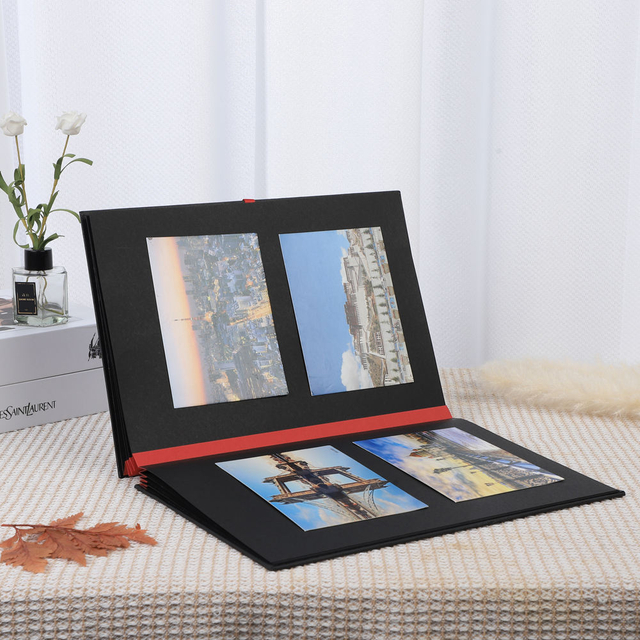 Livro de assinatura Folding logotipo personalizado