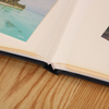 PU LOGO LOGO CLÁSTICO Álbum clássico Auto-adesivo Tamanho personalizado DIY amigável para casamento com fechamento de livros Design colorido