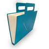 Logotipo personalizado A4 tamanho de 7 bolsos expandindo o acordeão em forma de bolsa de bolsa de bolsa de papel