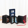 OEM Custom 4x6 Slip-in Explosion Álbum de fotos PU capa de capa da frente do livro de vitrines de graduação para eventos familiares impressão de casamento