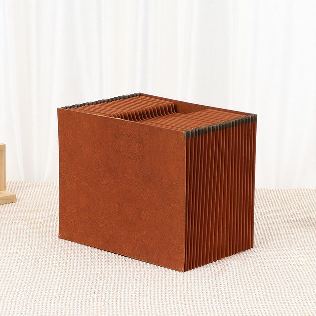 Logotipo personalizado de atacado A4 tamanho de 21 bolso Kraft Paper Arquivo de Arquivo de Pasta Saco da Carteira Documento Organizador Escola Uso da Escola Uso