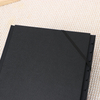 Tamanho A4 A4 Tamanho de papelão hard Escola hotel papelaria PU capa de up em expansão do saco de livros de livros de saco para o arquivo de papel