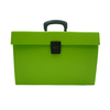 Personalize o logotipo A4 Size Office & School Bag 19 Pockets Accordion File Box Box Paper Document Organizer Handle