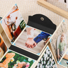 Logotipo personalizado por atacado Polaroid Slip-in Hard Captleboard Capa Foto Álbum Botão Botão Papel Baby Family Dobing Wedding